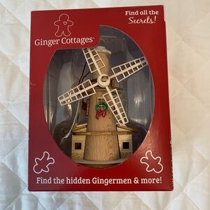 Old World Christmas cottage windmill